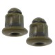 Ohrstecker Stopper Bullet Antik Bronze